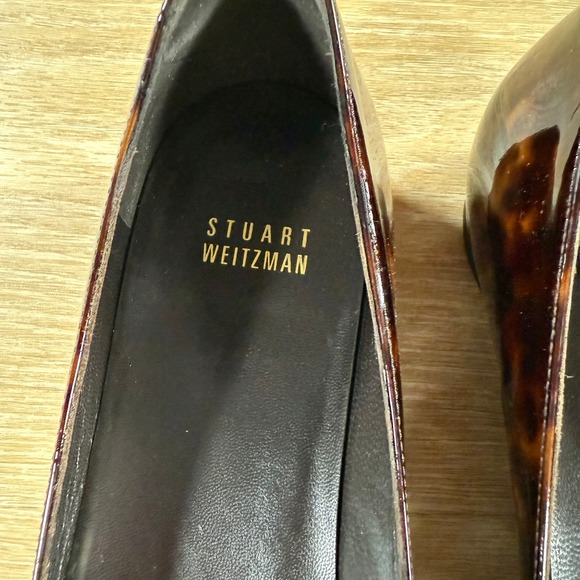 Stuart Weitzman Tortoiseshell Flats - Picture 2 of 8